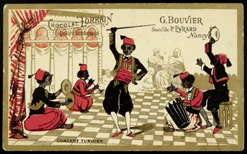 Testu & Massin carte réclame chromo Paris 1876-1903 1995.1.2717.18 Photo