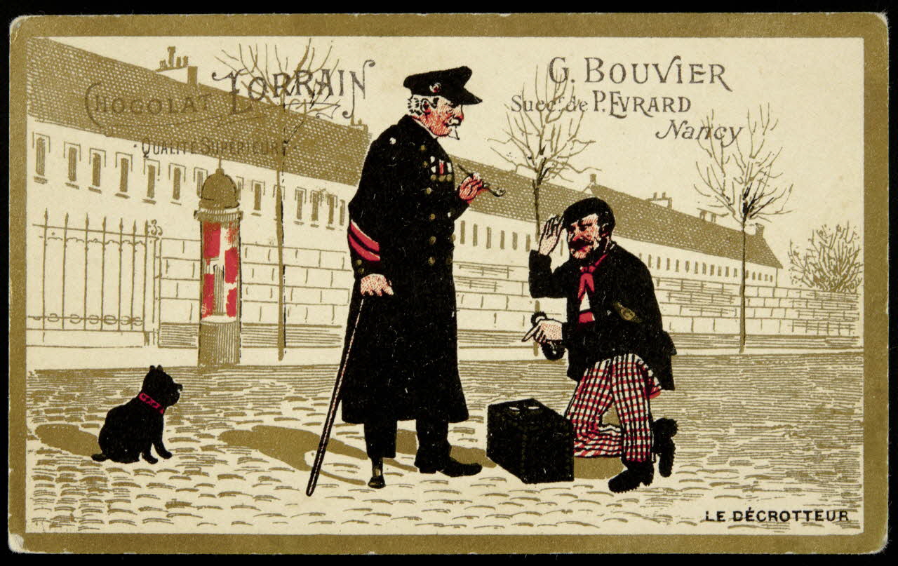 Testu & Massin carte réclame chromo Paris 1876-1903 1995.1.2717.21 Photo