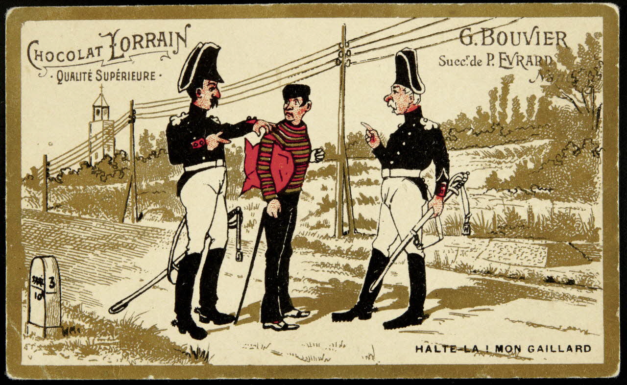 Testu & Massin carte réclame chromo Paris 1876-1903 1995.1.2719.14 Photo