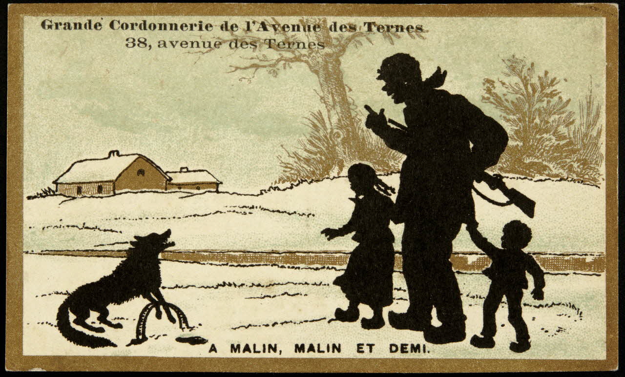 Testu & Massin carte réclame chromo Paris 1876-1903 1995.1.2720.1 Photo