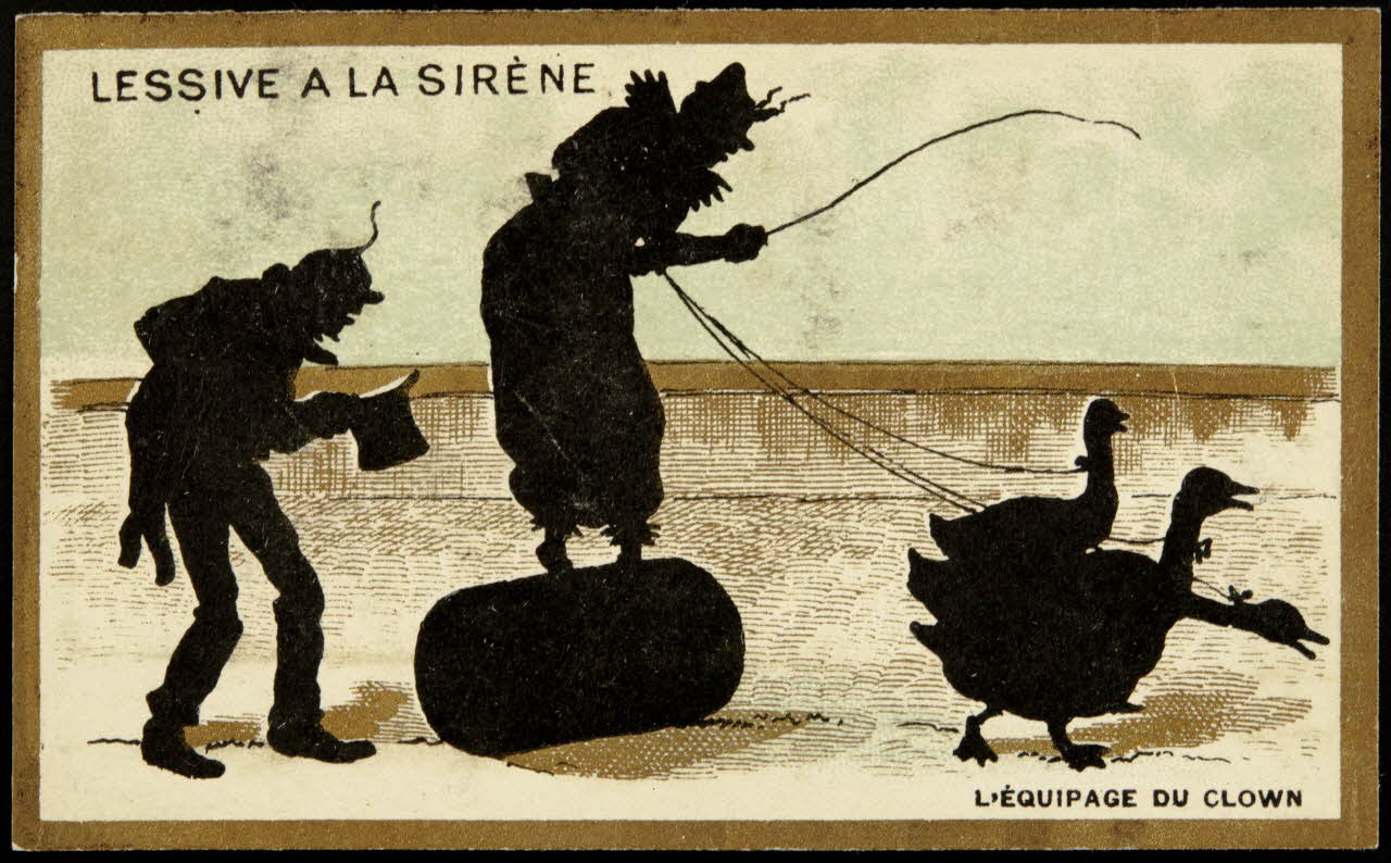 Testu & Massin ; Testu & Massin et F. Champenois carte réclame chromo Paris 1876-1903 1995.1.2720.11 Photo