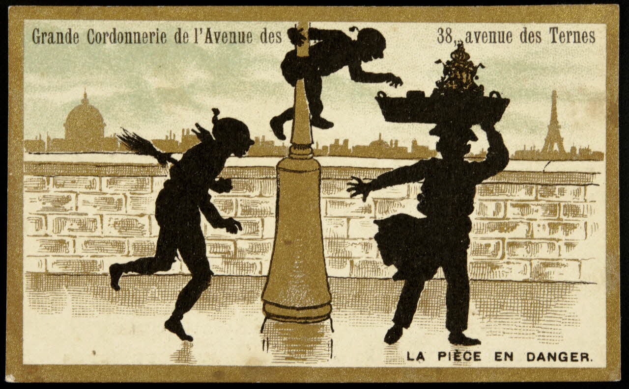 Testu & Massin carte réclame chromo Paris 1876-1903 1995.1.2720.12 Photo