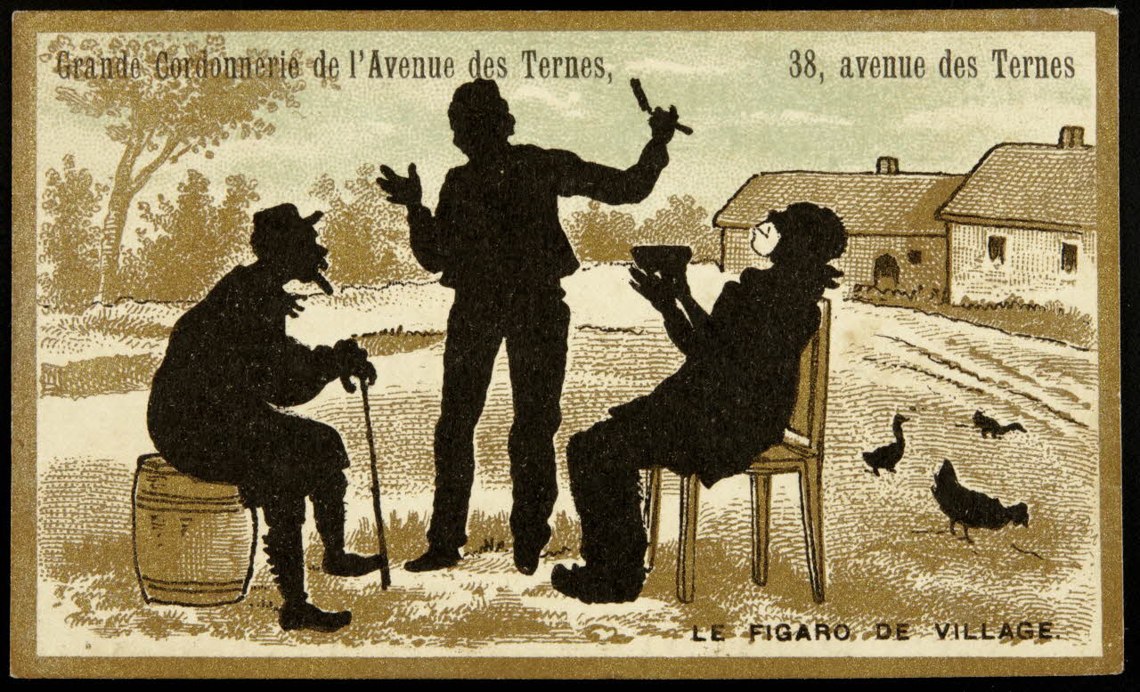Testu & Massin carte réclame chromo Paris 1876-1903 1995.1.2720.14 Photo