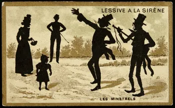 Testu & Massin ; Testu & Massin et F. Champenois carte réclame chromo Paris 1876-1903 1995.1.2720.18 Photo