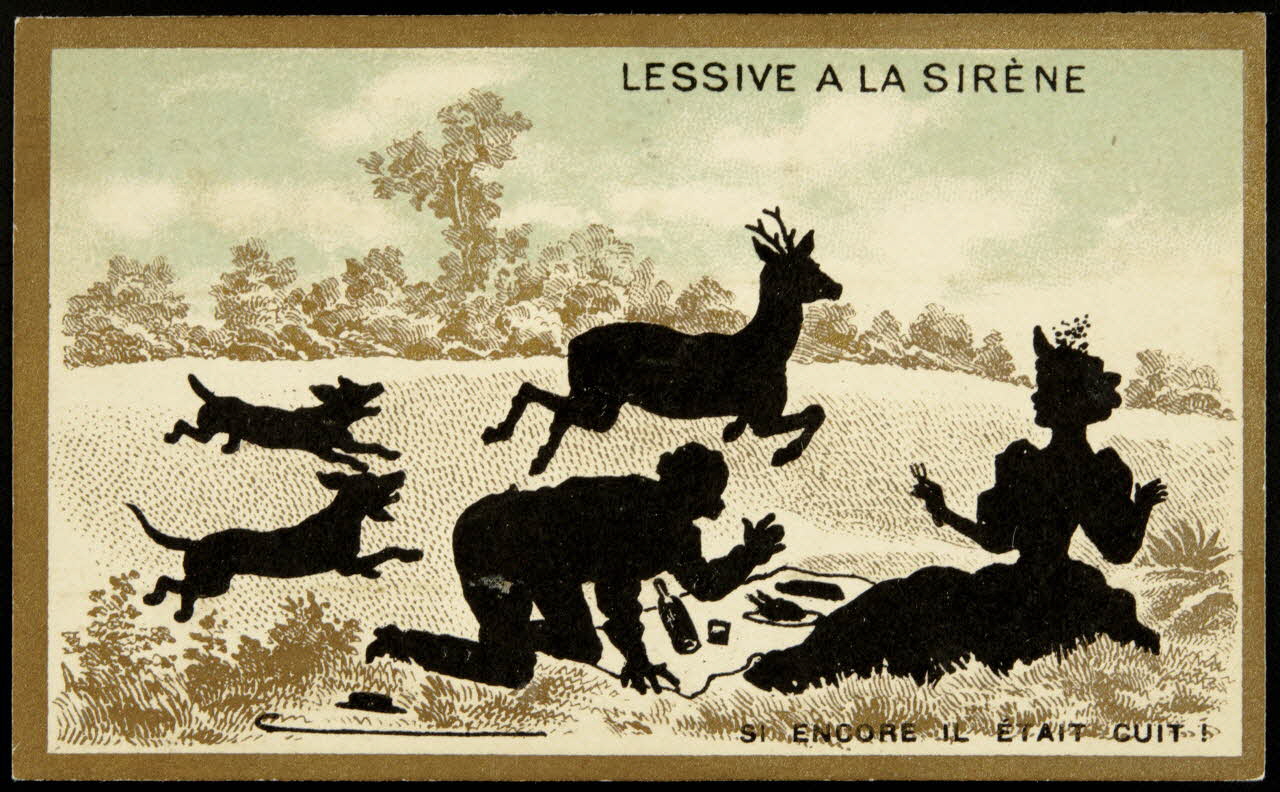 Testu & Massin ; Testu & Massin et F. Champenois carte réclame chromo Paris 1876-1903 1995.1.2720.20 Photo