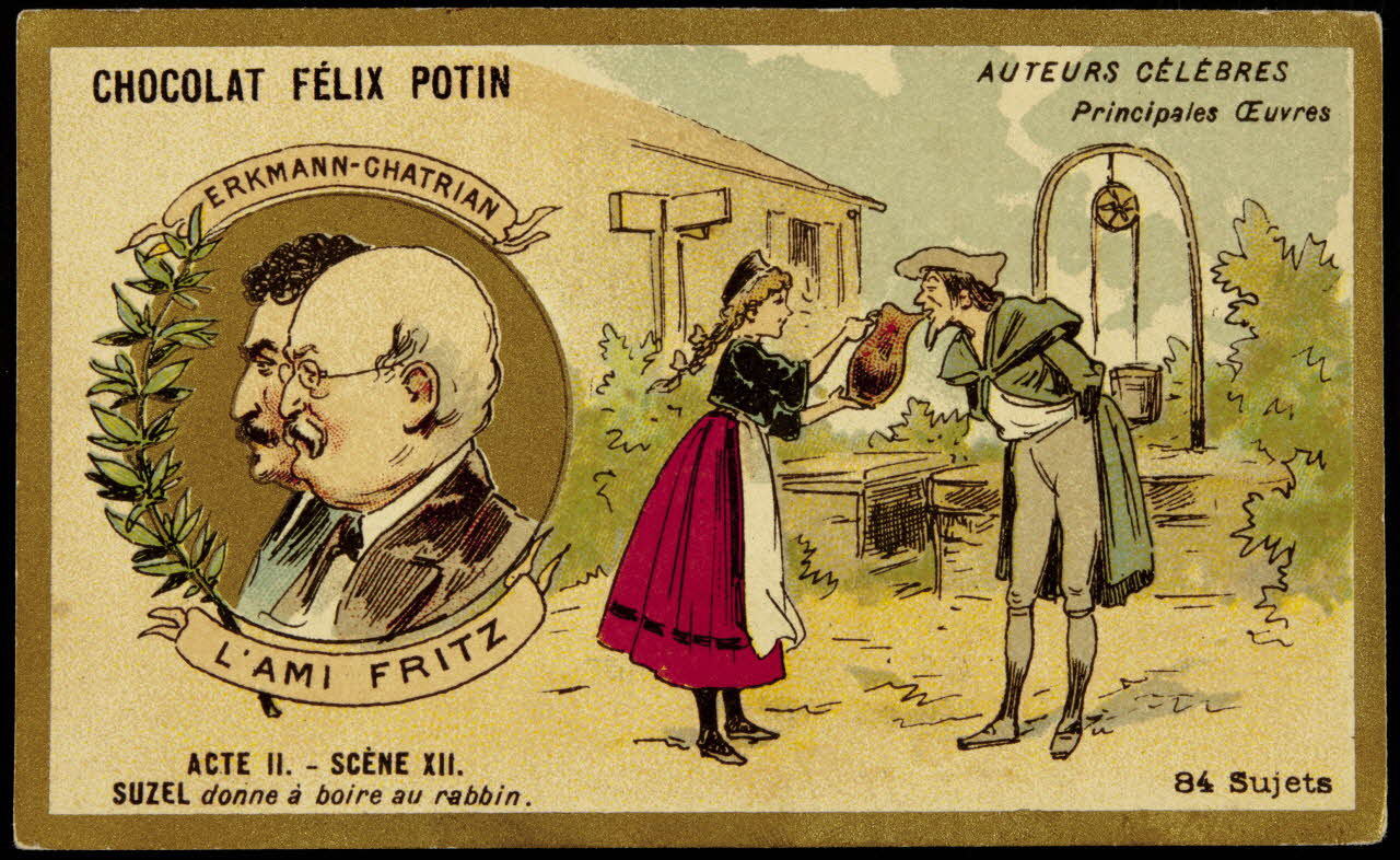 Testu & Massin carte réclame chromo Paris 1876-1903 1995.1.2722.2 Photo