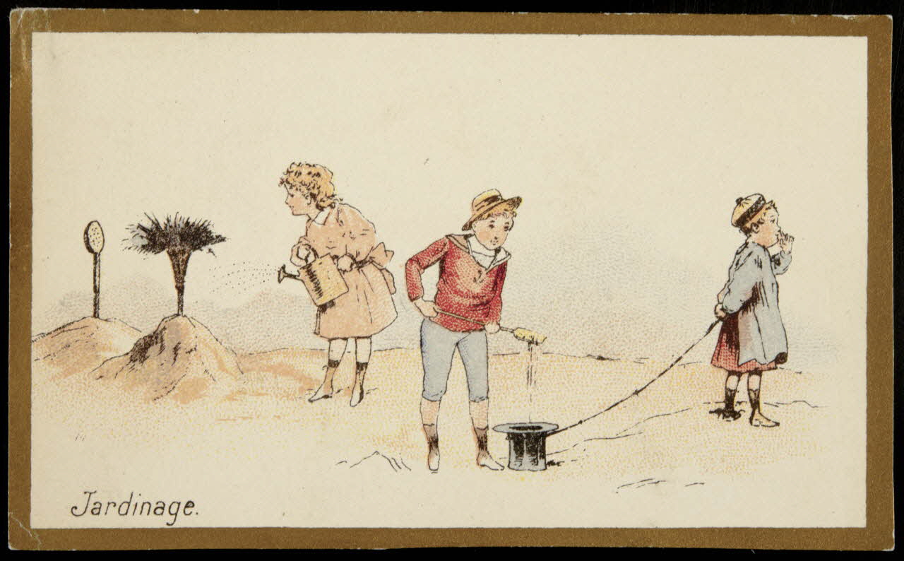 Testu & Massin carte réclame chromo Paris 1876-1903 1995.1.2724.10 Photo