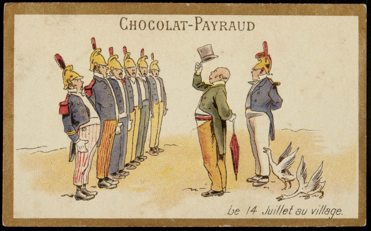 Testu & Massin carte réclame chromo Paris 1876-1903 1995.1.2724.17 Photo