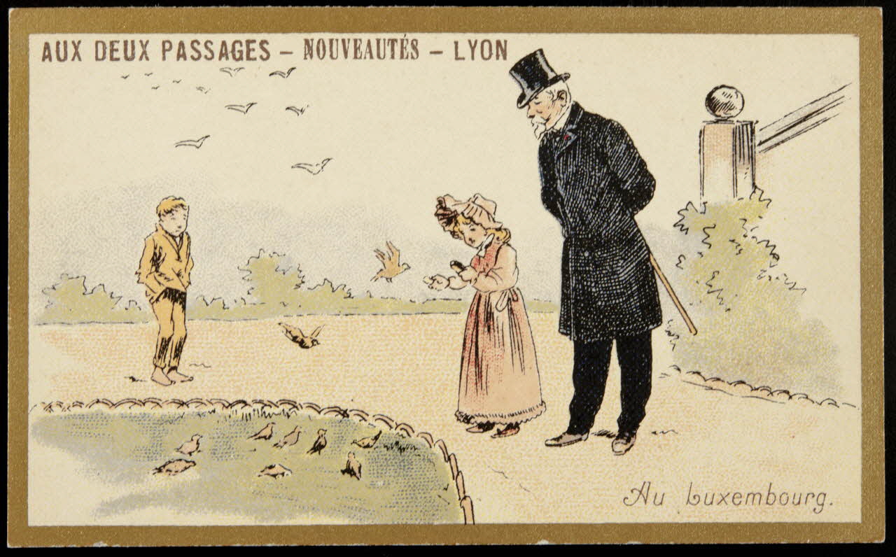 Testu & Massin carte réclame chromo Paris 1876-1903 1995.1.2724.4 Photo