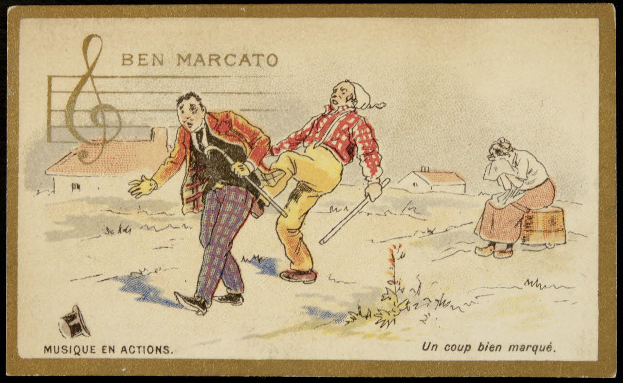 Testu & Massin carte réclame chromo Paris 1876-1903 1995.1.2725.6 Photo