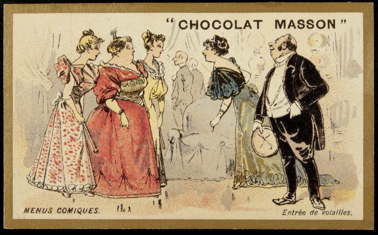 Testu & Massin carte réclame chromo Paris 1876-1903 1995.1.2726.14 Photo