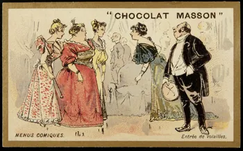 Testu & Massin carte réclame chromo Paris 1876-1903 1995.1.2726.14 Photo
