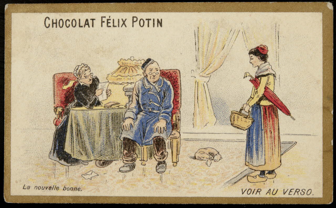 Testu & Massin carte réclame chromo Paris 1876-1903 1995.1.2726.20 Photo
