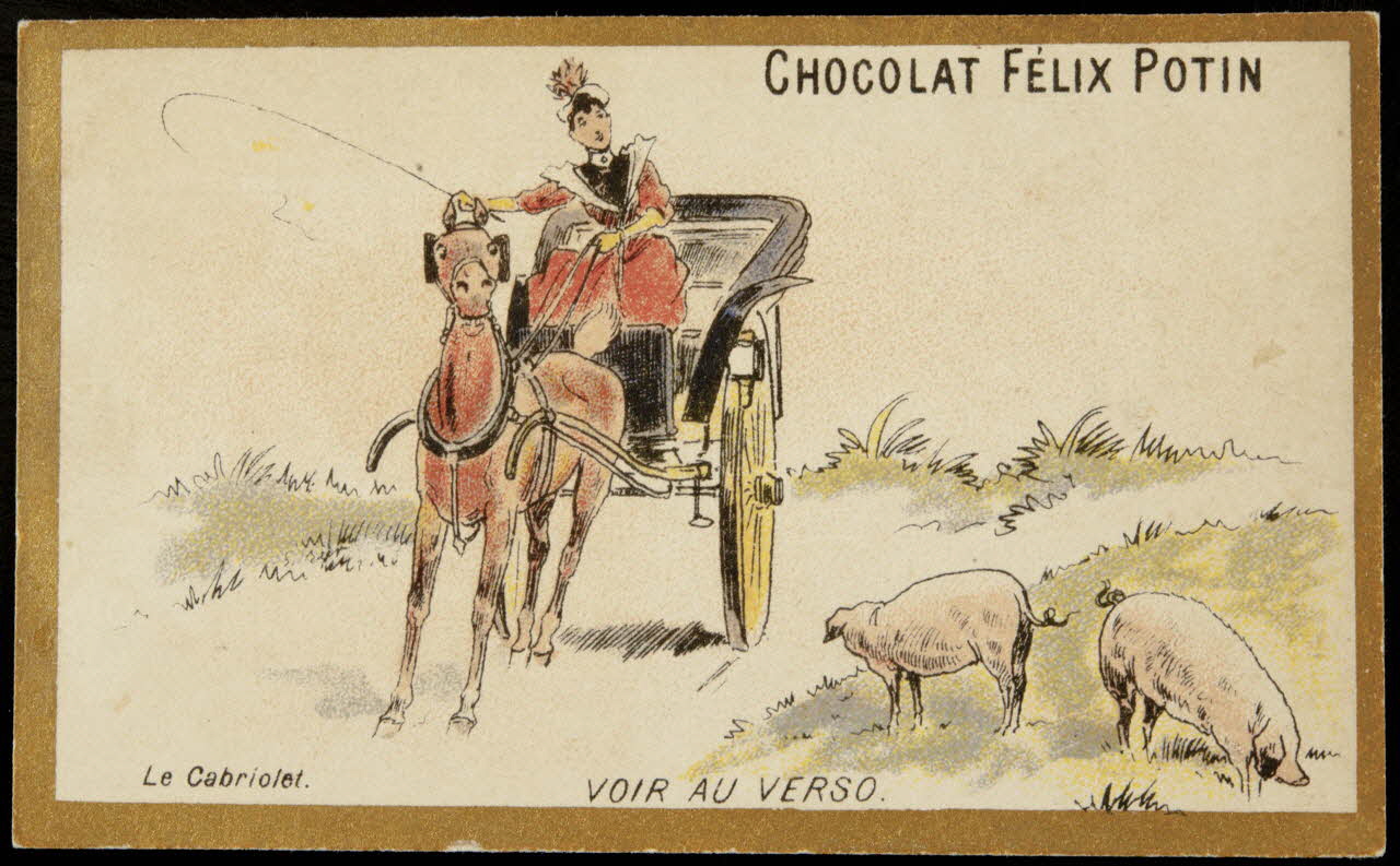 Testu & Massin carte réclame chromo Paris 1876-1903 1995.1.2726.21 Photo