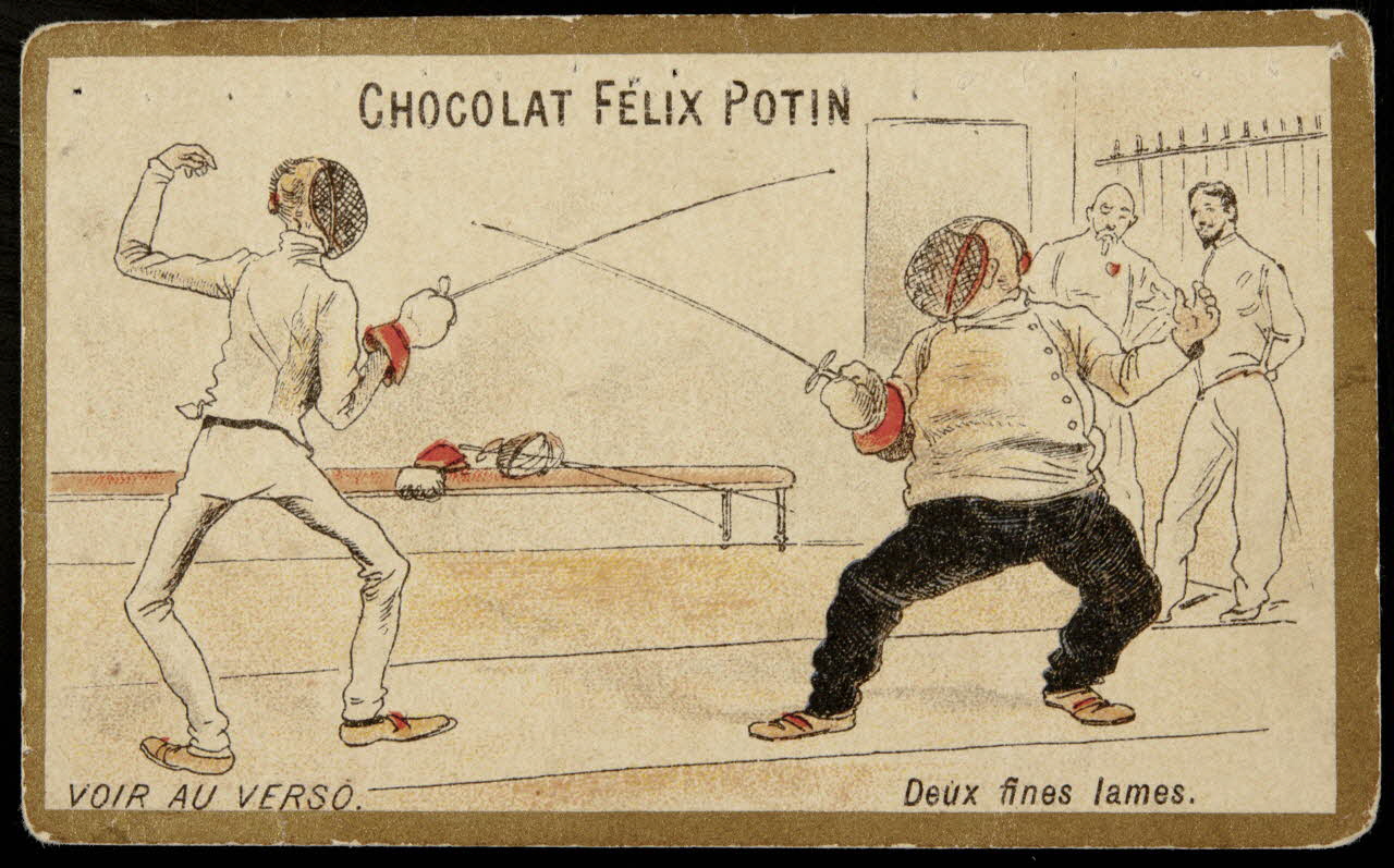 Testu & Massin carte réclame chromo Paris 1876-1903 1995.1.2726.22 Photo