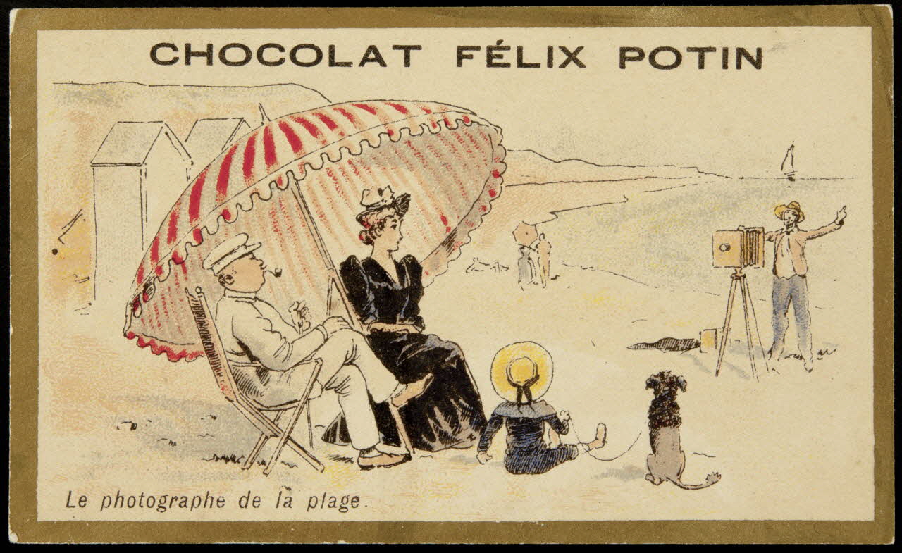 Testu & Massin ; Testu & Massin et F. Champenois carte réclame chromo Paris 1876-1903 1995.1.2726.30 Photo