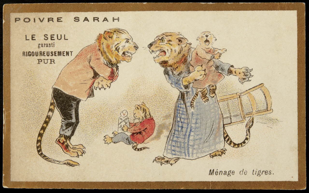 Testu & Massin carte réclame chromo Paris 1876-1903 1995.1.2726.9 Photo