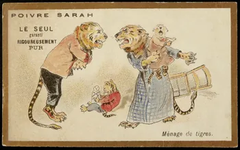 Testu & Massin carte réclame chromo Paris 1876-1903 1995.1.2726.9 Photo