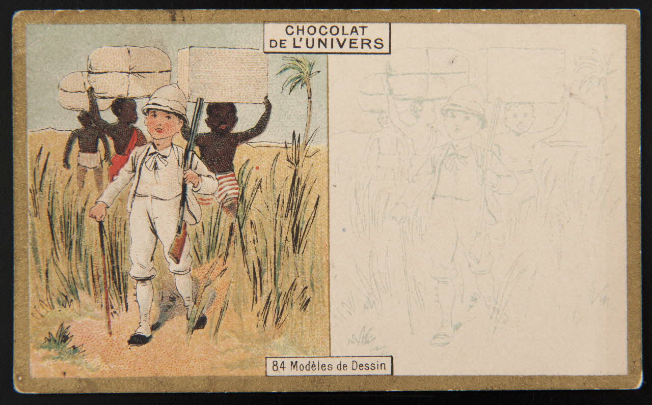 Testu & Massin carte réclame chromo Paris 1876-1903 1995.1.2727.10 Photo