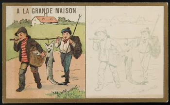 Testu & Massin carte réclame chromo Paris 1876-1903 1995.1.2727.36 Photo