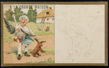 Testu & Massin carte réclame chromo Paris 1876-1903 1995.1.2727.47  Photo