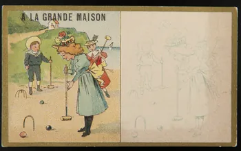 Testu & Massin carte réclame chromo Paris 1876-1903 1995.1.2727.56 Photo
