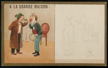 Testu & Massin carte réclame chromo Paris 1876-1903 1995.1.2727.60 Photo