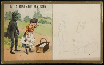 Testu & Massin carte réclame chromo Paris 1876-1903 1995.1.2727.62 Photo