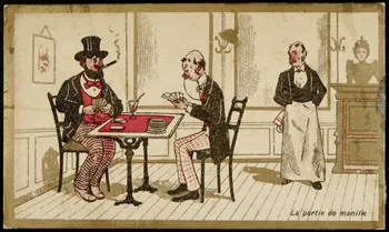 Testu & Massin ; Testu & Massin (éditeur), Nuez & Cie carte réclame chromo Paris 1876-1903 1995.1.2728.1 Photo