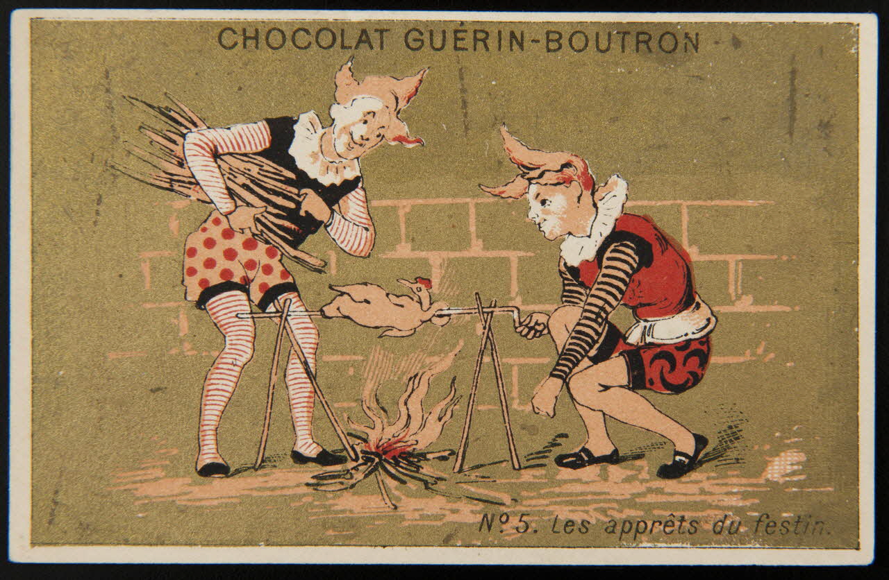 Testu & Massin carte réclame chromo Paris 1876-1903 1995.1.2732.1 Photo