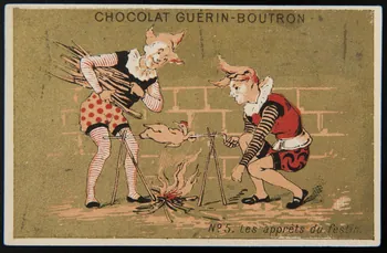 Testu & Massin carte réclame chromo Paris 1876-1903 1995.1.2732.1  Photo