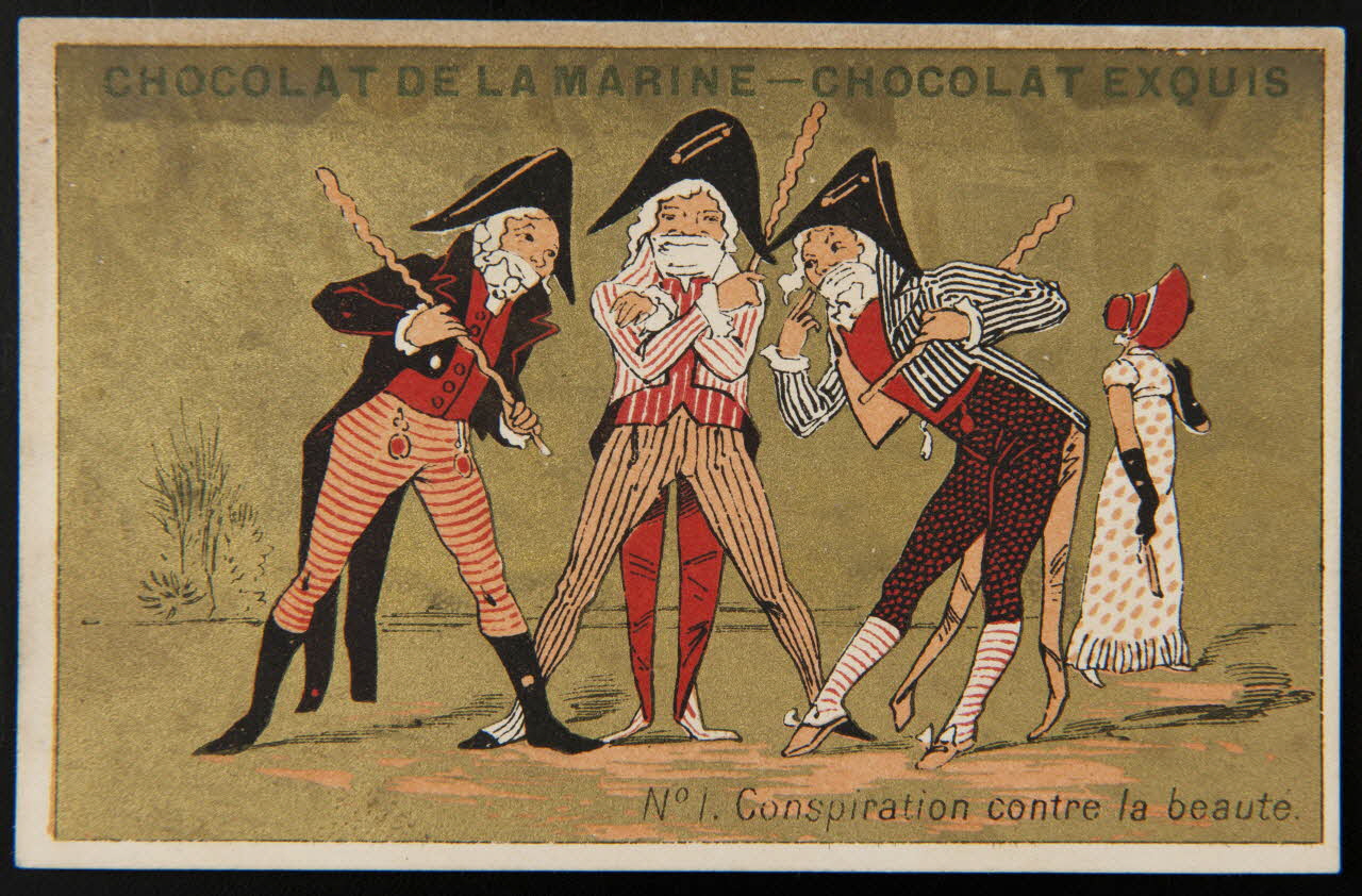 Testu & Massin carte réclame chromo Paris 1876-1903 1995.1.2734.1 Photo