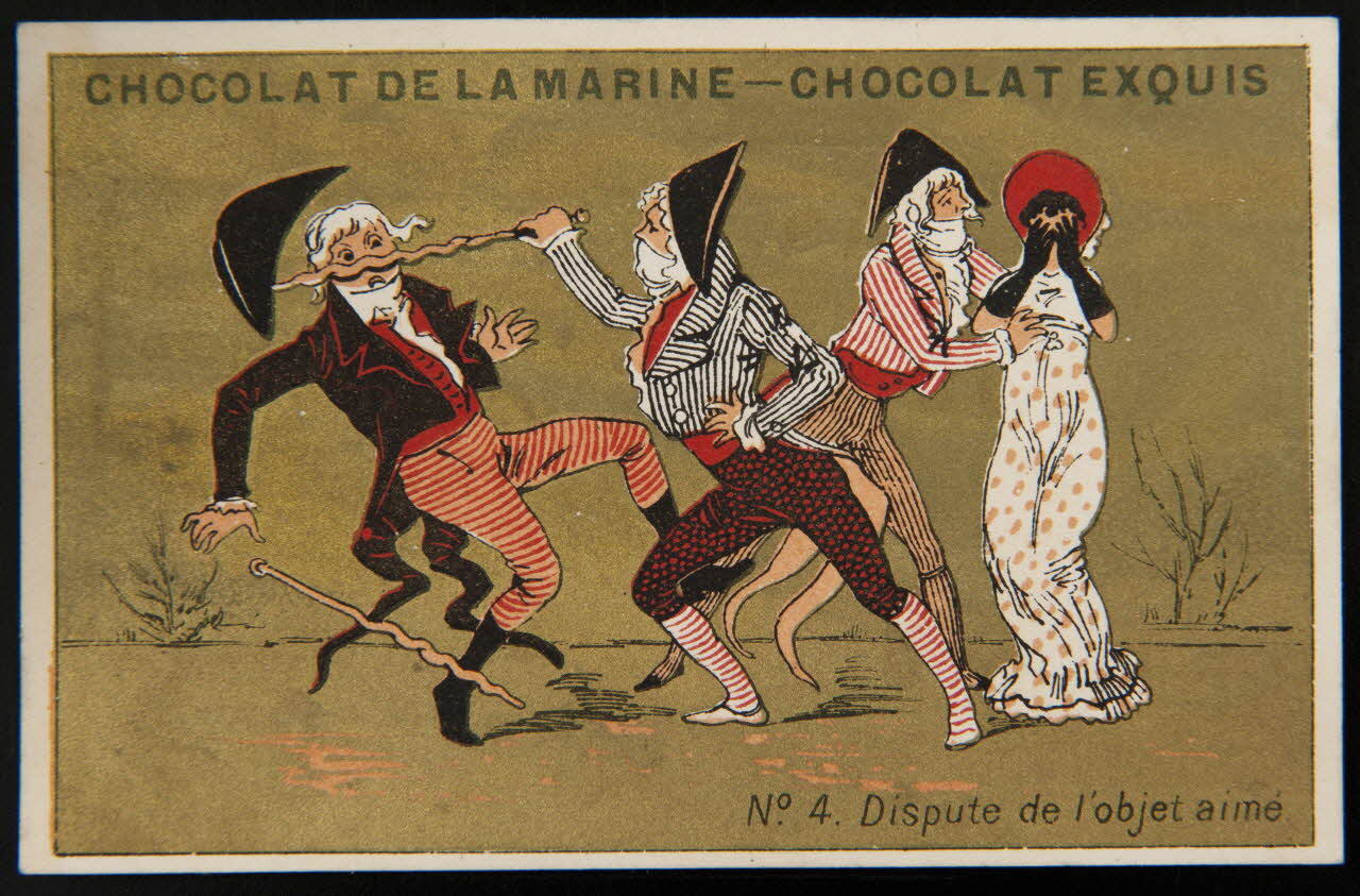 Testu & Massin carte réclame chromo Paris 1876-1903 1995.1.2734.4 Photo