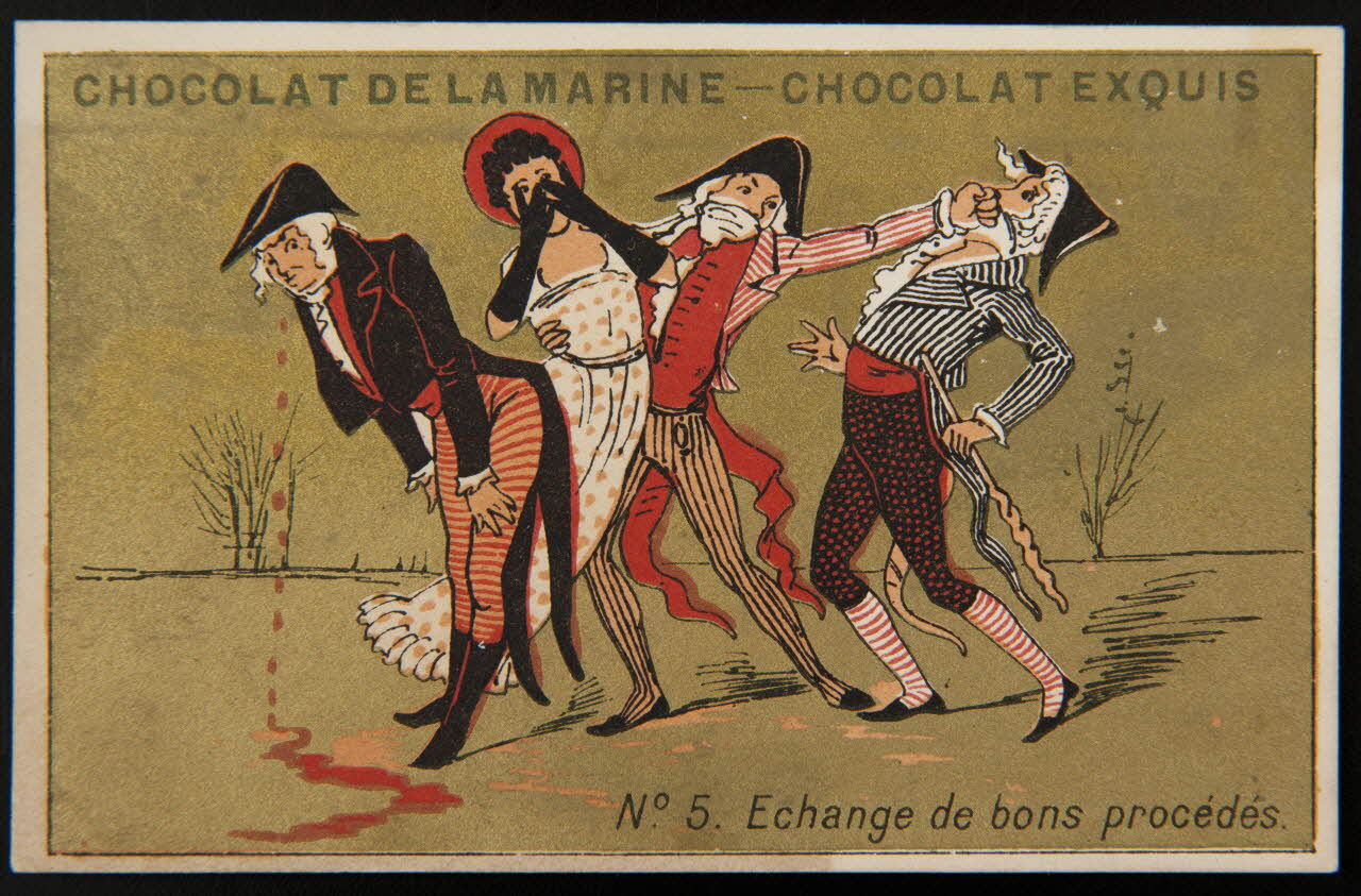 Testu & Massin carte réclame chromo Paris 1876-1903 1995.1.2734.5 Photo