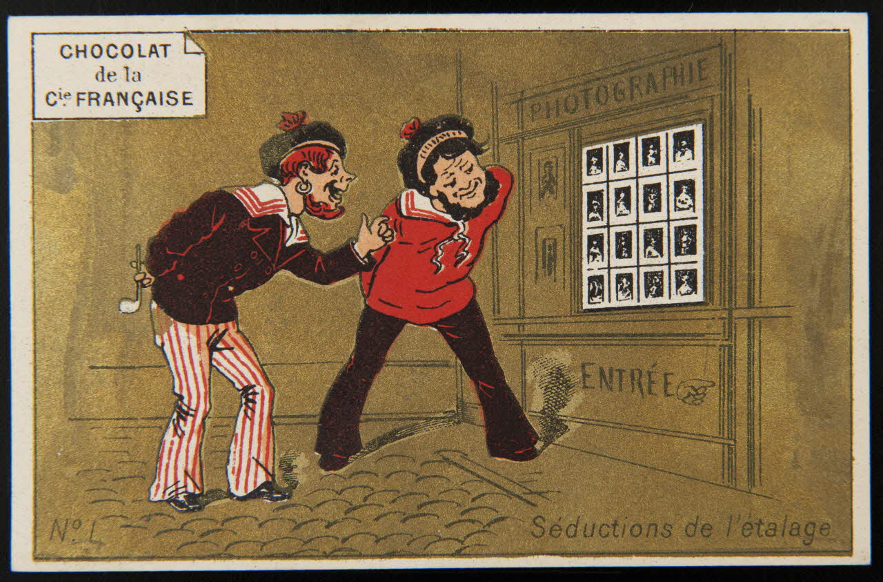 Testu & Massin carte réclame chromo Paris 1876-1903 1995.1.2736.1 Photo