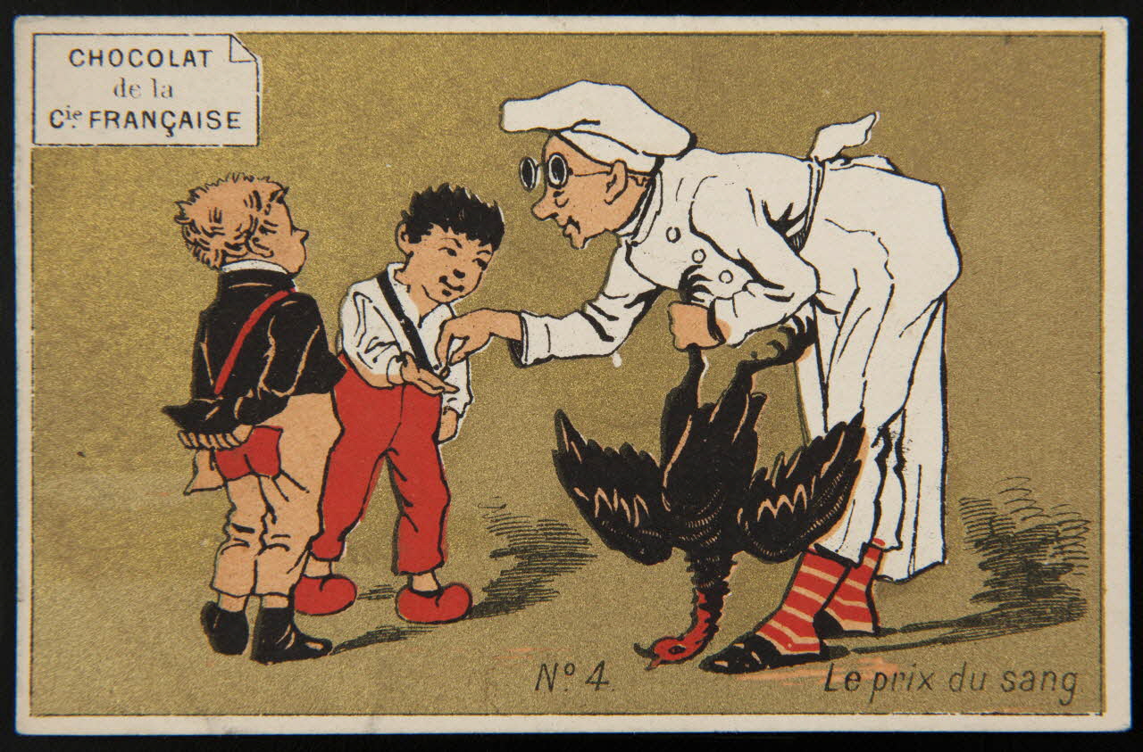 Testu & Massin carte réclame chromo Paris 1876-1903 1995.1.2737.2 Photo