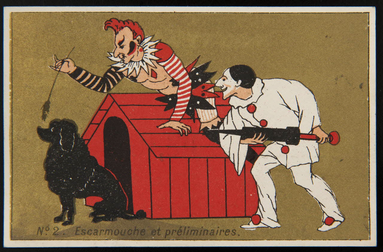 Testu & Massin ; Testu & Massin (éditeur), J. Pézieux & Fils carte réclame chromo Paris 1876-1903 1995.1.2738.2 Photo