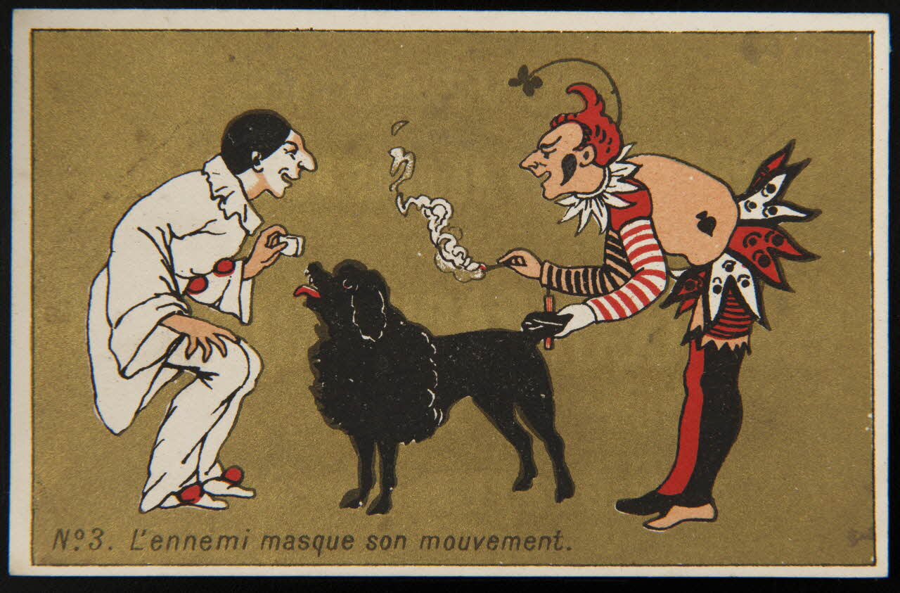 Testu & Massin ; Testu & Massin (éditeur), J. Pézieux & Fils carte réclame chromo Paris 1876-1903 1995.1.2738.3 Photo