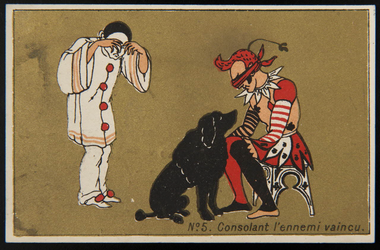 Testu & Massin ; Testu & Massin (éditeur), J. Pézieux & Fils carte réclame chromo Paris 1876-1903 1995.1.2738.5 Photo