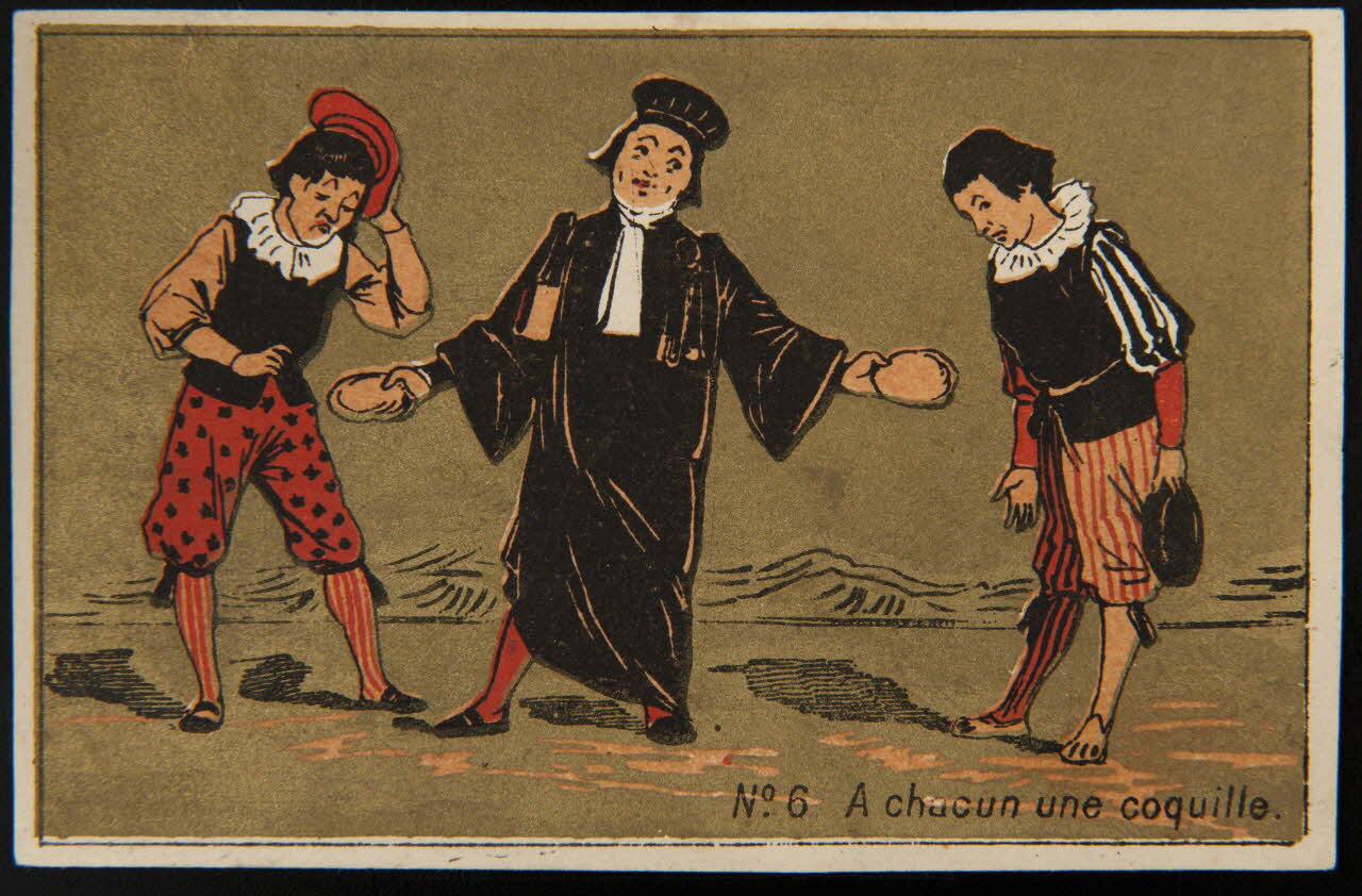 Testu & Massin ; Testu & Massin (éditeur), I. Saintyves carte réclame chromo Paris 1876-1903 1995.1.2740.1 Photo