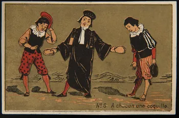 Testu & Massin ; Testu & Massin (éditeur), I. Saintyves carte réclame chromo Paris 1876-1903 1995.1.2740.1 Photo