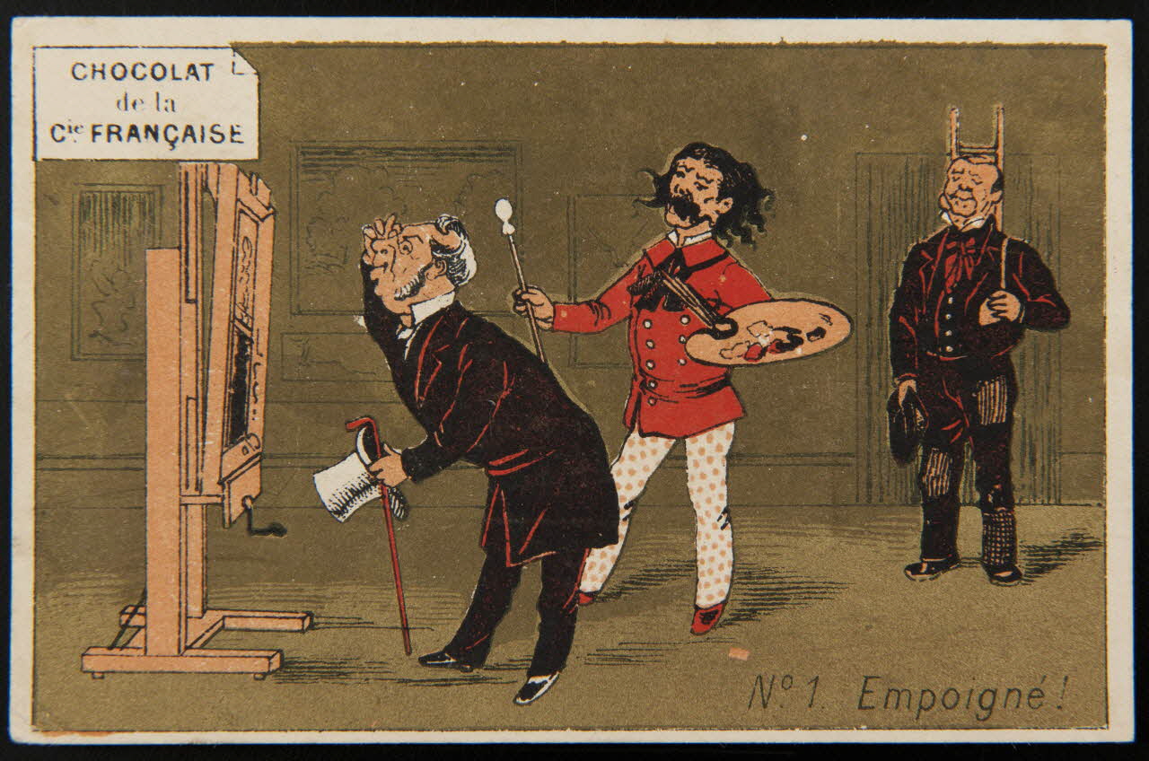 Testu & Massin carte réclame chromo Paris 1876-1903 1995.1.2746.1 Photo