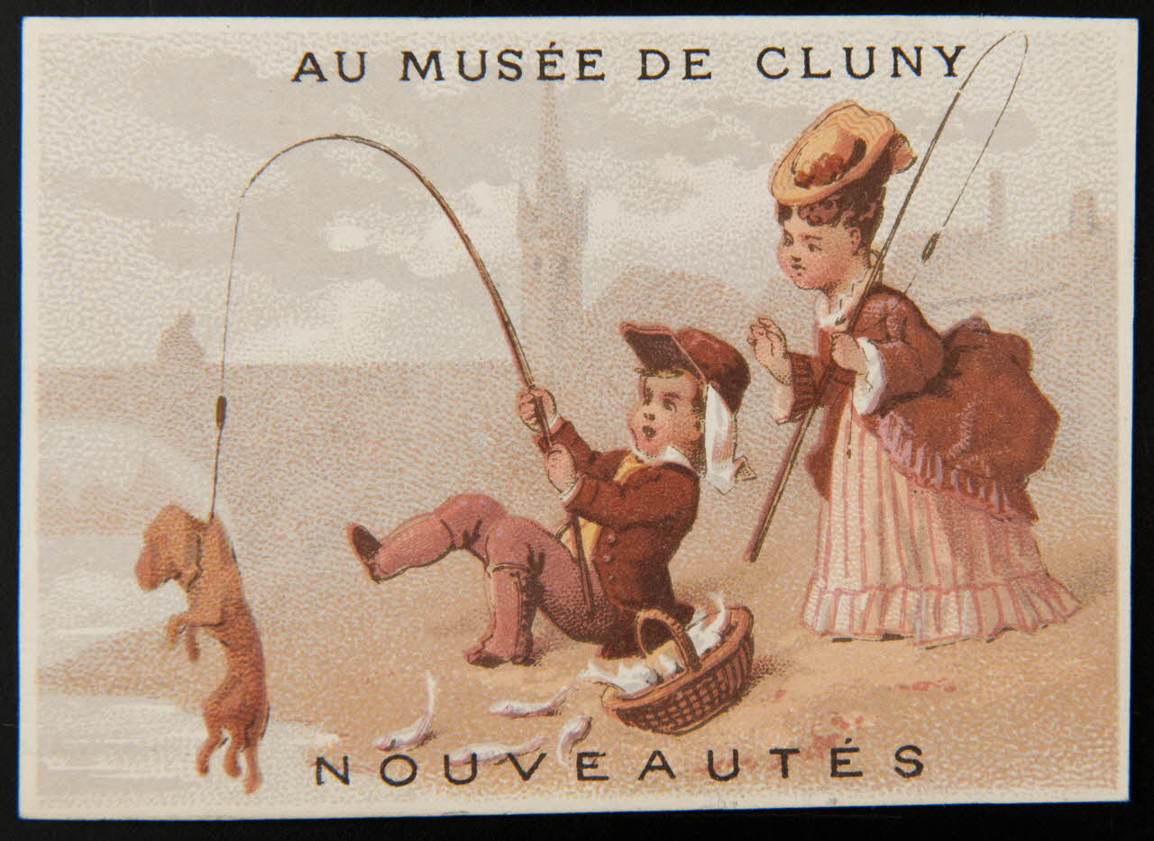 Testu & Massin carte réclame chromo Paris 1876-1903 1995.1.2748.1 Photo