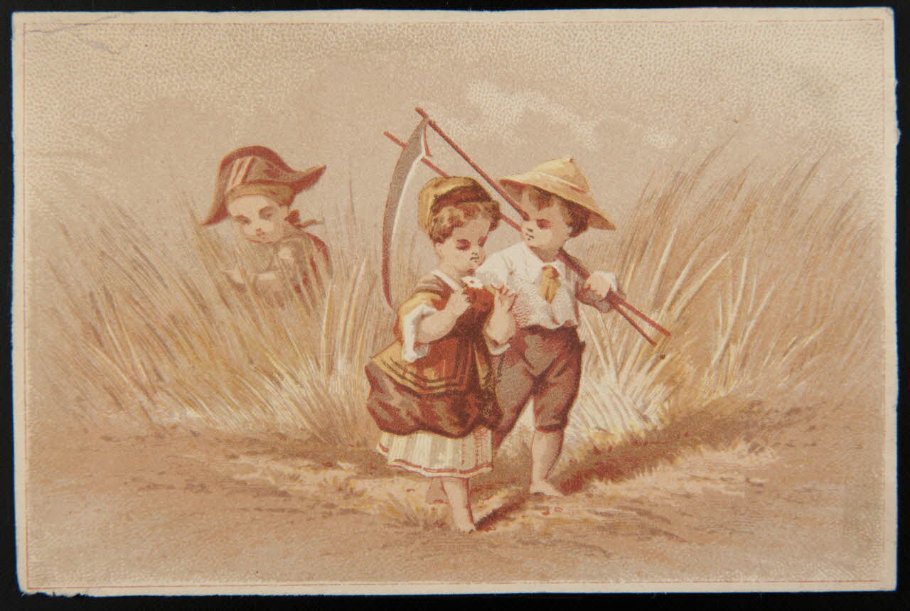 Testu & Massin carte réclame chromo Paris 1876-1903 1995.1.2748.10 Photo