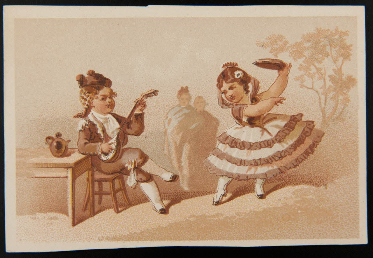 Testu & Massin carte réclame chromo Paris 1876-1903 1995.1.2748.11 Photo
