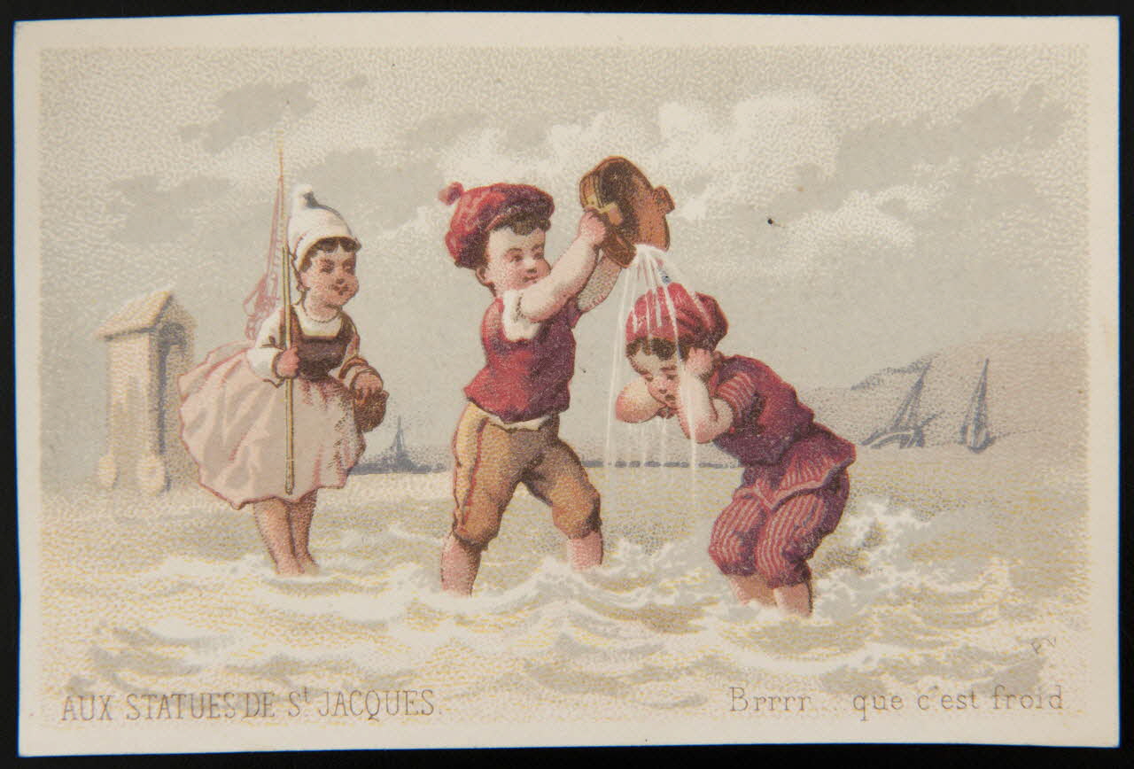 Testu & Massin carte réclame chromo Paris 1878-1886 1995.1.2748.4 Photo