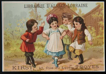 Testu & Massin carte réclame chromo Paris 1876-1878 1995.1.2750.2 Photo
