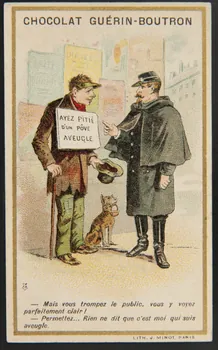 Vallet-Minot et Cie carte réclame chromo Paris 1889-1914 1995.1.276.37  Photo