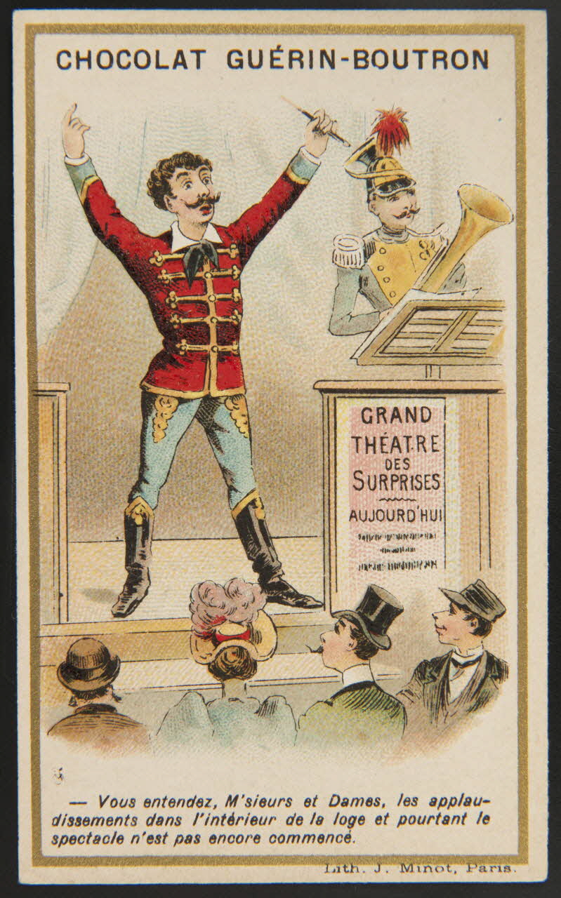 Vallet-Minot et Cie carte réclame chromo Paris 1889-1914 1995.1.276.71 Photo