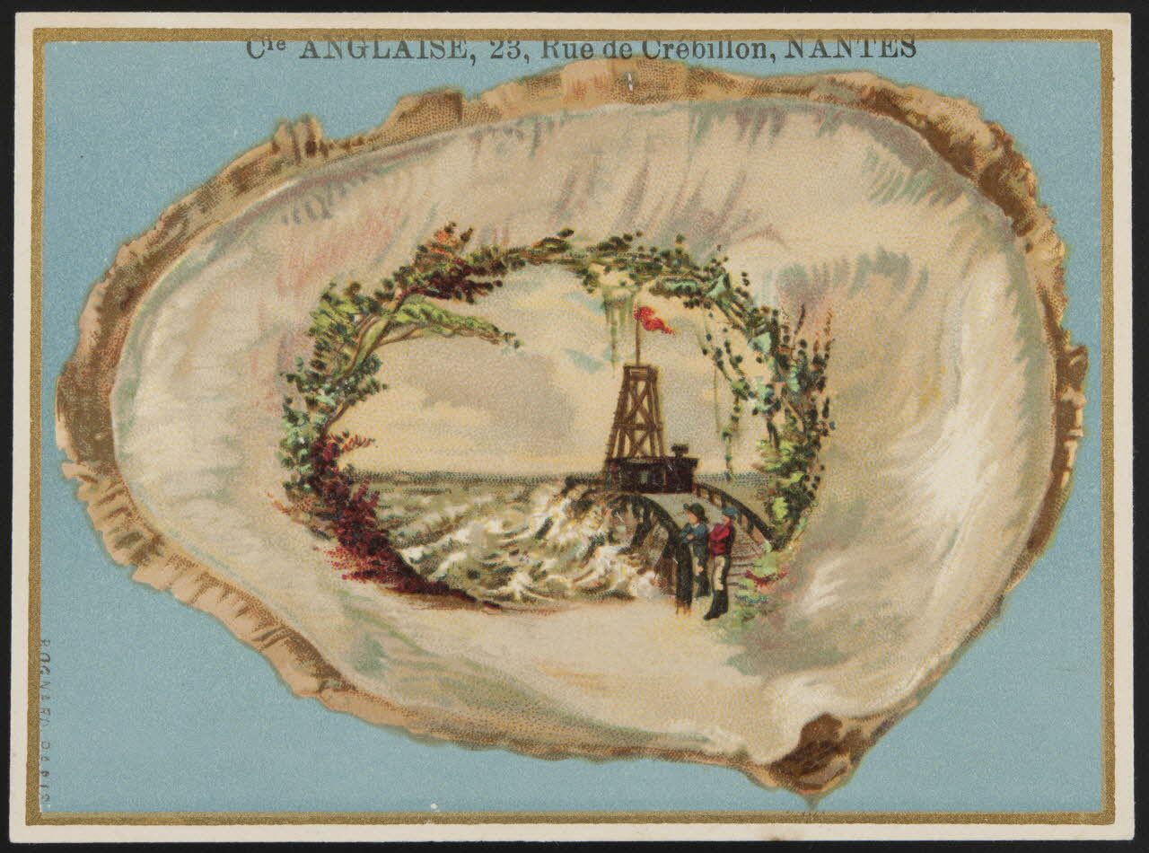 Bognard carte réclame chromo Paris 1976-1890 1995.1.2766.4 Photo